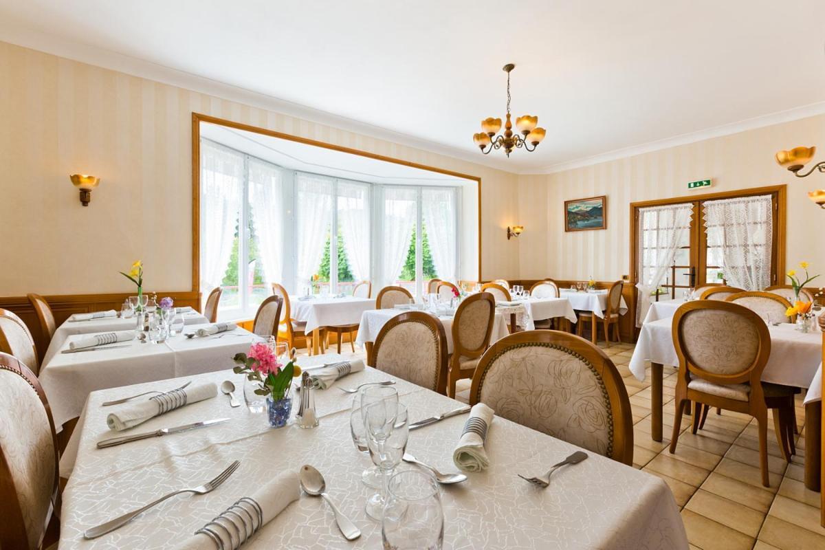 Hotel Restaurant Le Grillon Шамбон-сюр-Лак Экстерьер фото